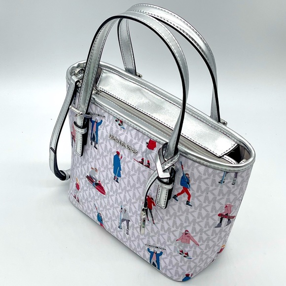 Michael Kors Xsmall JST Top Zip Tote Bag - Picture 4 of 11